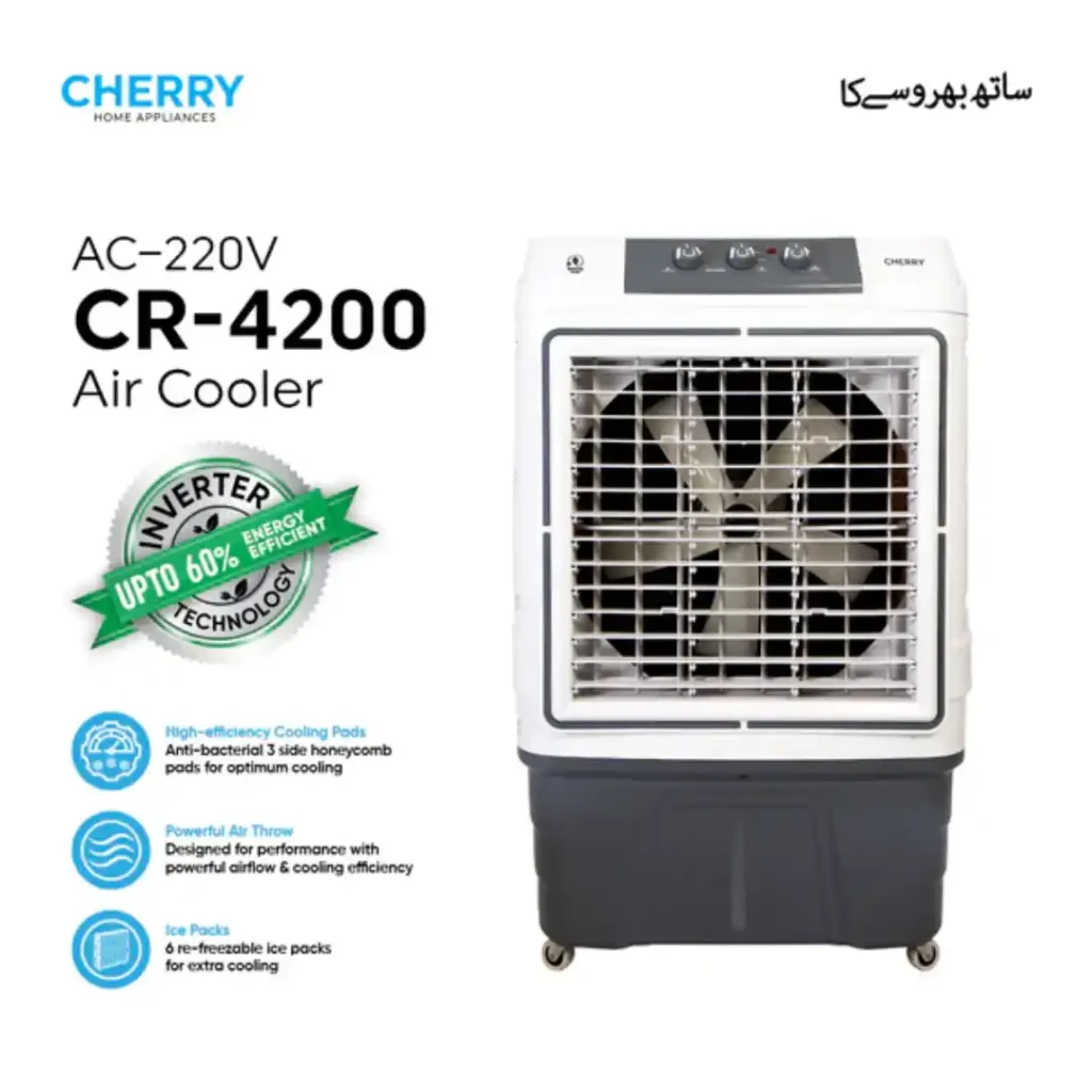 Cherry CR-4200 90 Litres Room Air Cooler