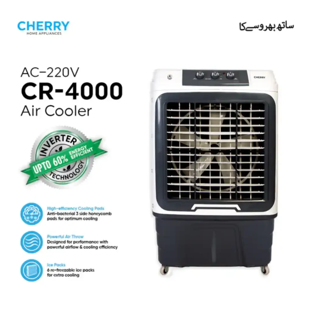 Cherry CR-4000 90 Litres Room Air Cooler