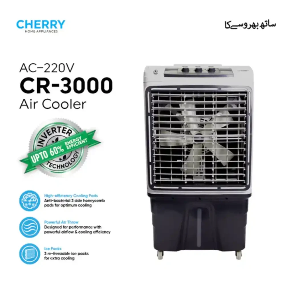 Cherry CR-3000 80 Litres Room Air Cooler